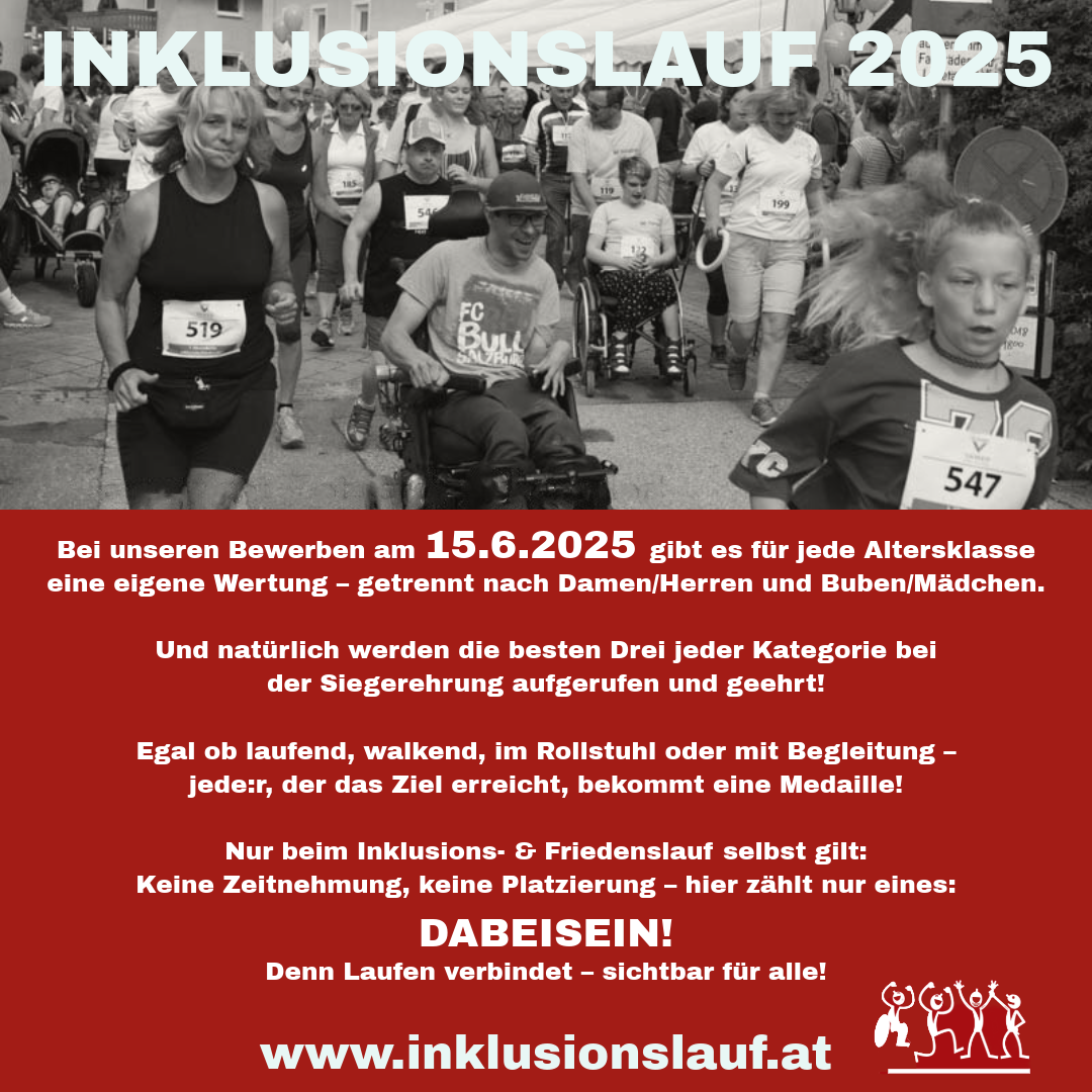 11 Post Bewertungen Bewerbe Inklusionslauf 2025